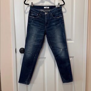 Moussy Vintage Jeans Japanese dark distressed denim size 26